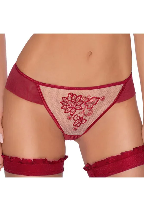 String mit durchsichtigem Einsatz (Grösse M)