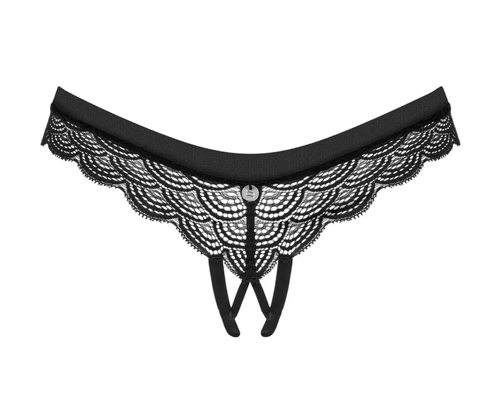 String ouvert „Chemeris“ aus effektvoller Spitze Obsessive