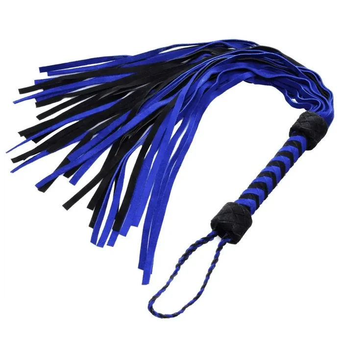 Suede Flogger – blau/schwarz