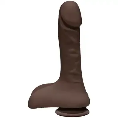 Super D – Realistic ULTRASKYN Dildo with Balls – 9 / 22 cm