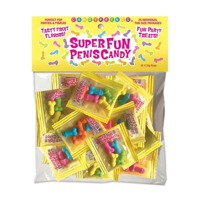 Super Fun Penis Candy – Bag of 25*