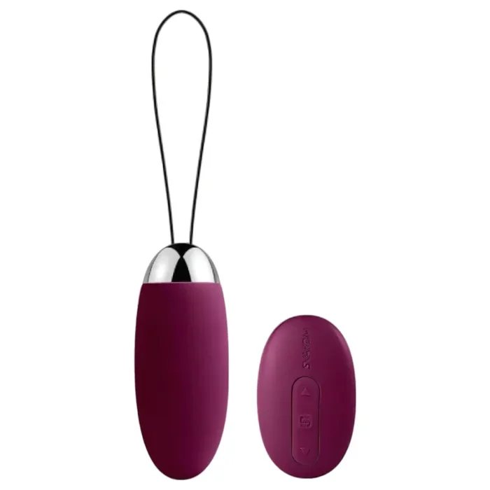 Svakom Elva – Wiederaufladbares, fernsteuerbares Vibro-Ei (Violett)