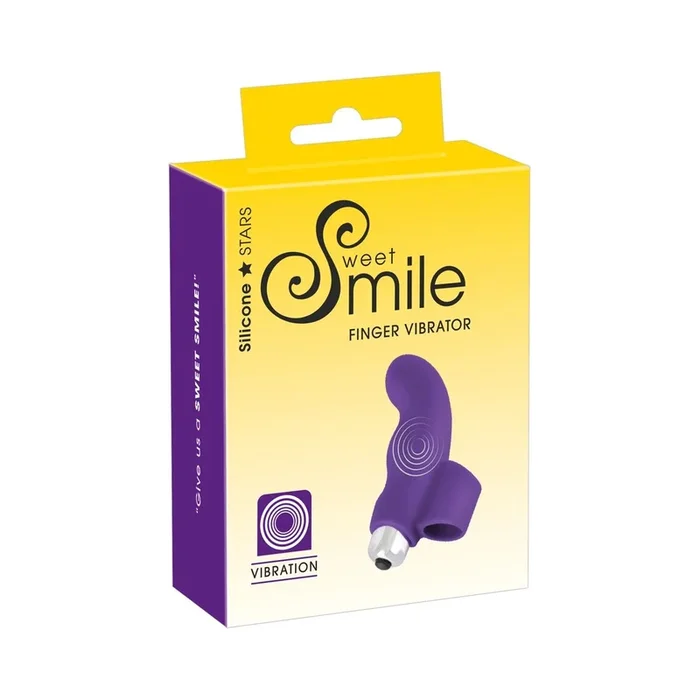 Sweet Smile Fingervibrator zur G-Punkt-Stimulation – Lila