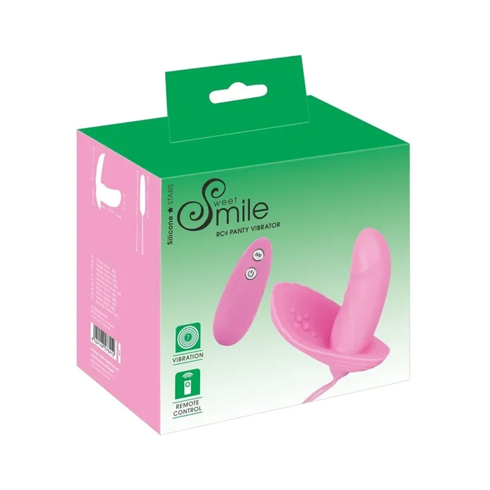 Sweet Smile »Shelly« – Minivibrator mit Funk-Fernsteuerung – Pink