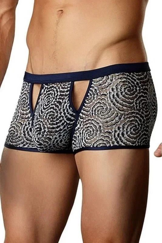 Swirl Lace Cutout Mini Short in XL