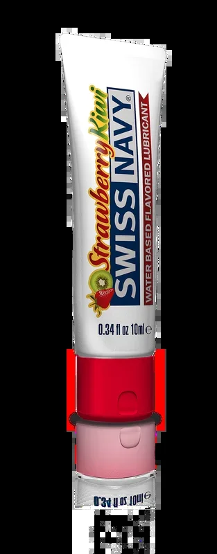 Swiss Navy Strawberry Kiwi Water-Based Lubricant 10ml