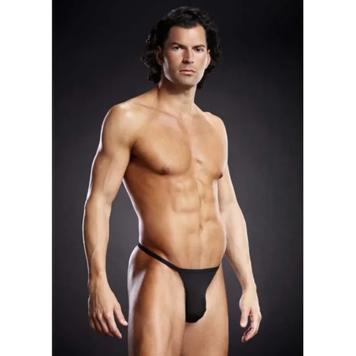 T-Back String – Schwarz