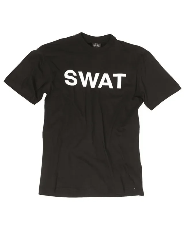 T-Shirt mit ‘SWAT‘ Aufdruck 3er-Pack
