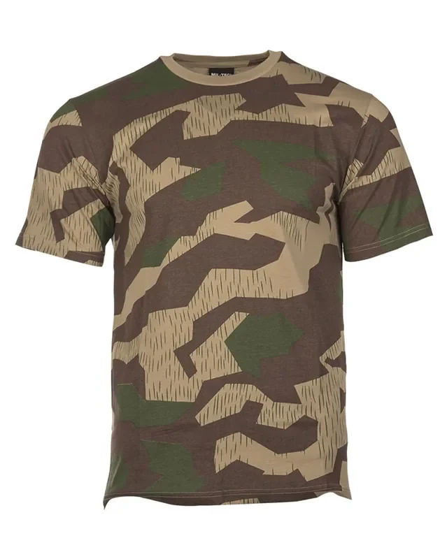 T-Shirt mit Tarnmuster – 2 Stück