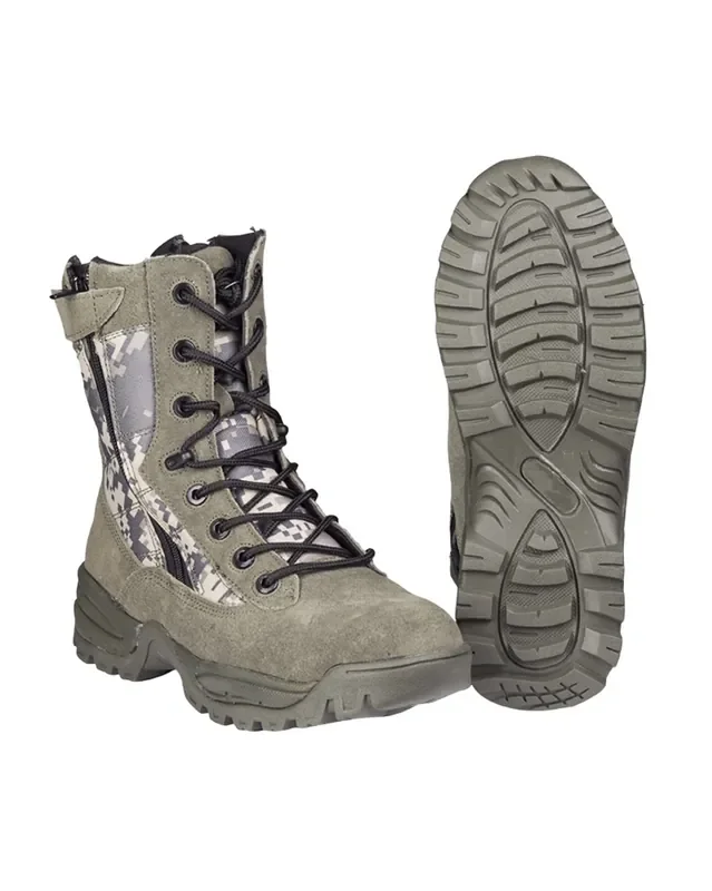 Tacitcal Boots mit Reißverschluss beidseitig-