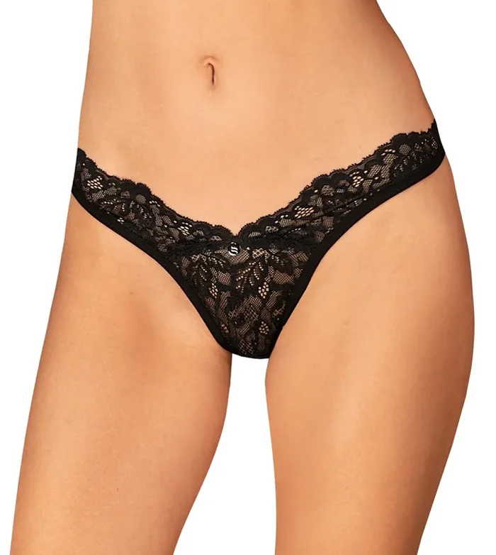 Tanga aus weicher Blütenspitze