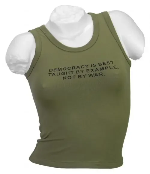 Tank-Top US Stretch mit Aufdruck