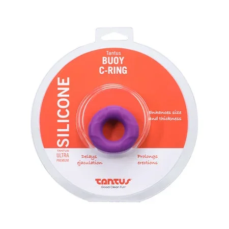 Tantus Buoy C Ring – Medium Lilac