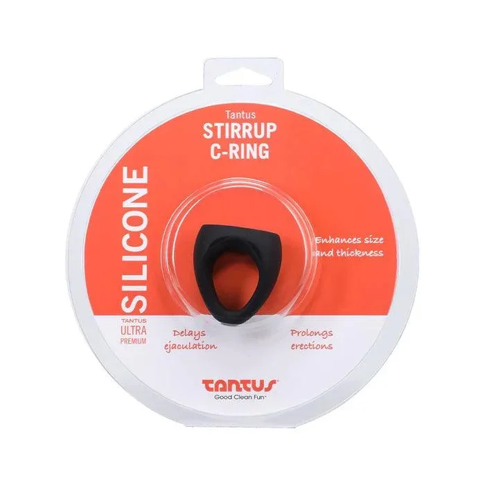 Tantus Stirrup Cockring – Black