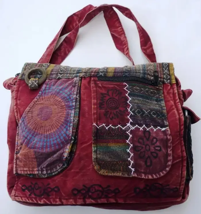Tasche mit Patches