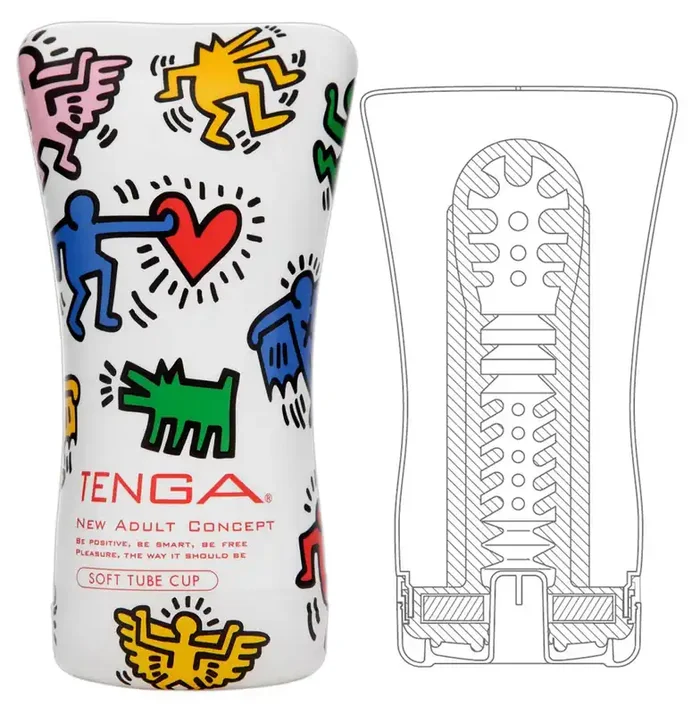 TENGA – Keith Haring Soft Tube Cup
