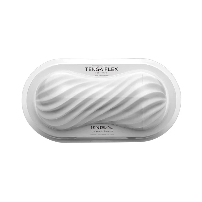 Tenga Vaginal-Masturbator »Flex – Silky White« – Weiß