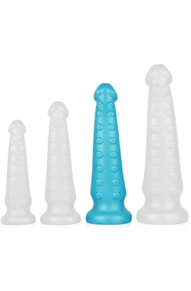 Tentakel Dildo Blau 30 cm