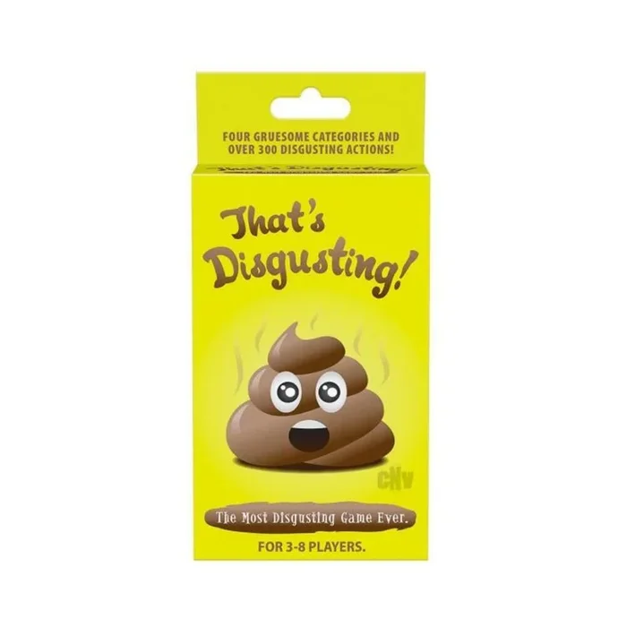 That’s Disgusting! Drinking Game