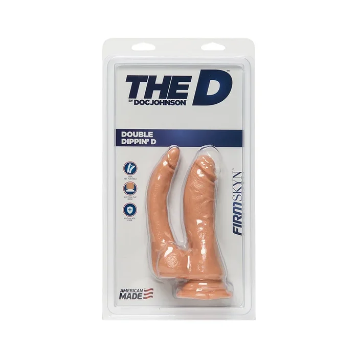 The D Double Dippin D Firmskyn Dildo