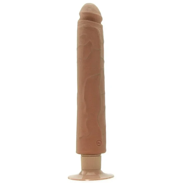 The Realistic Vibrating 12 Inch UR3 Cock in Brown