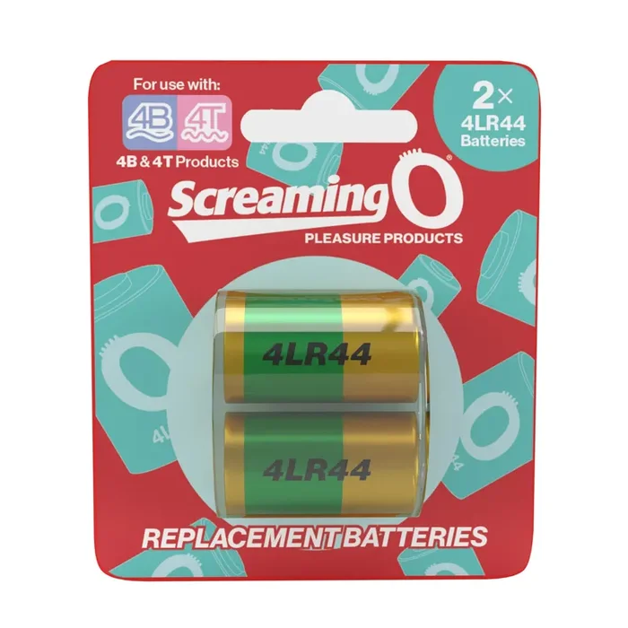 The Screaming O – Size 4LR44 Batteries