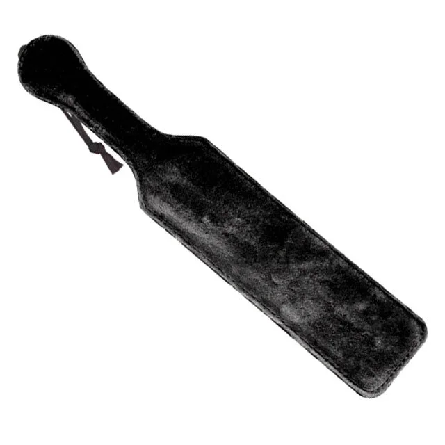 This Spanking Paddle Offers Two Sensations – Leather & Fur