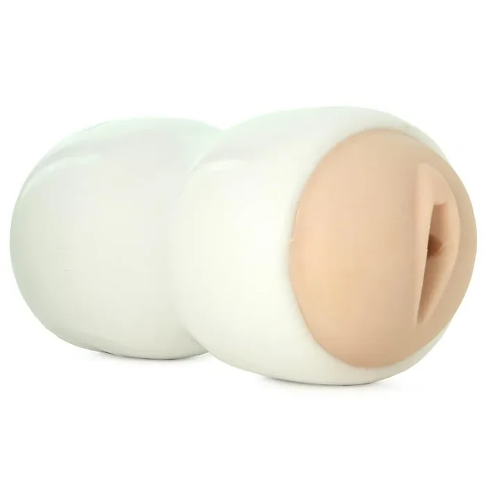 Tight Grip Pussy & Mouth Masturbator in Flesh/White