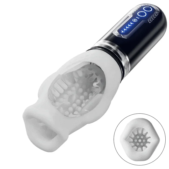 Tornado 3.0 – Dual Motor Oralsex Analoger Masturbator 7 Vibrationen 5 Retraktionen 5 Rotat