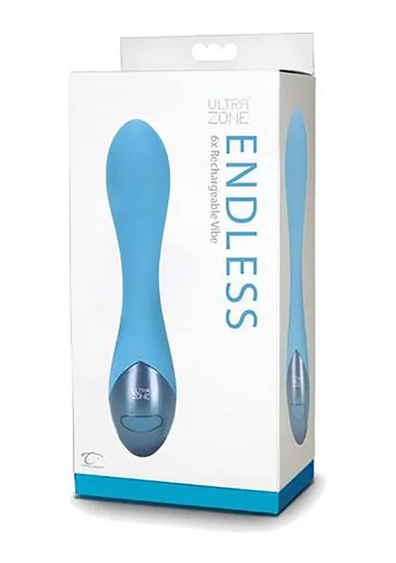 UltraZone Endless 6x Rechargeable Vibe – Blue