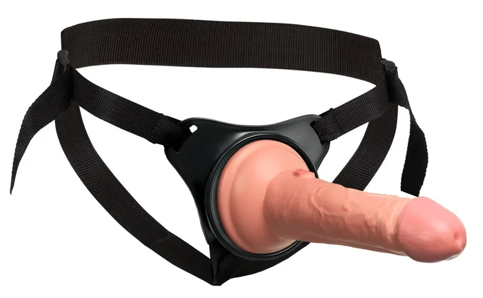 Umschnalldildo „Beginner’s Silicone Body Dock Kit“, verstellbar King Cock Elite