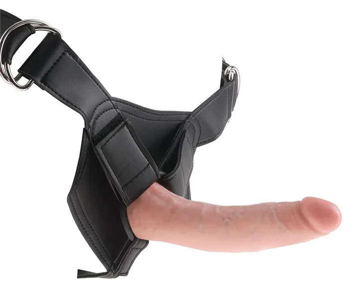 Umschnalldildo „Strap-on with 7 Inch“, inklusive Harness, 20 cm King Cock