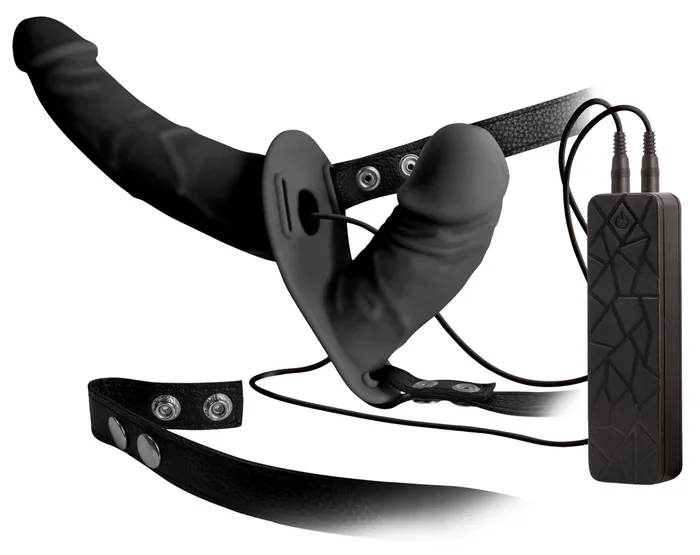 Umschnallvibrator „Double Thruster“ mit 2 Vibratoren You2Toys