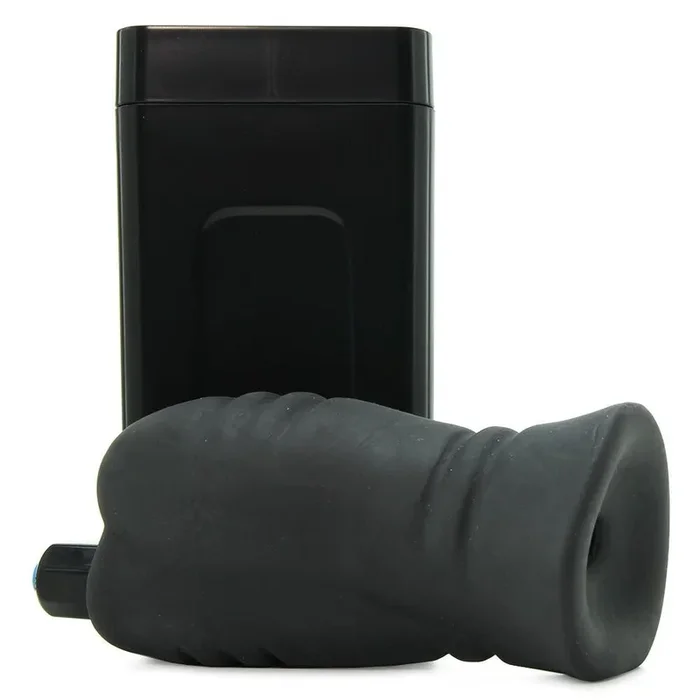 UR3 Vibrating Chain Links Stroker in Black