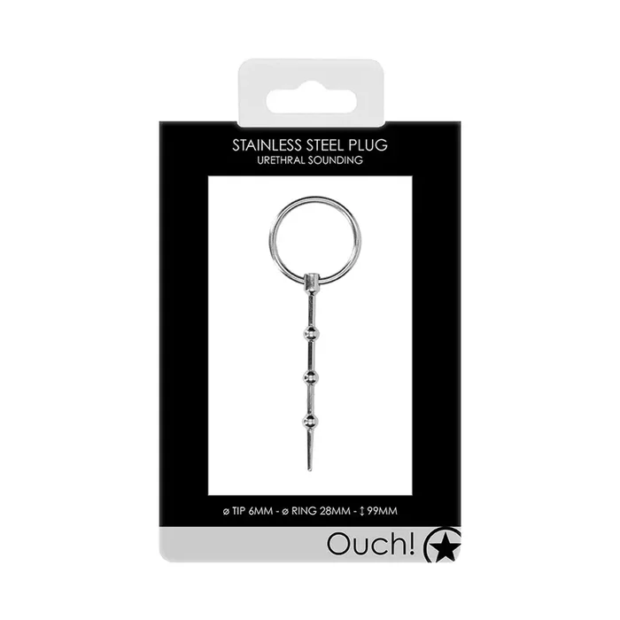 Urethral Sounding Metal Plug 6MM/28MM/99MM