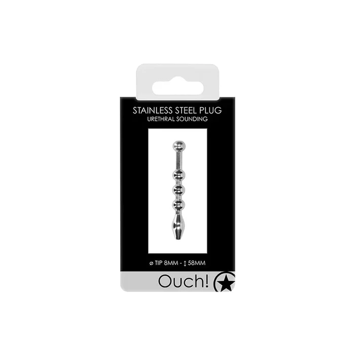 Urethral Sounding Metal Plug 8MM/58MM