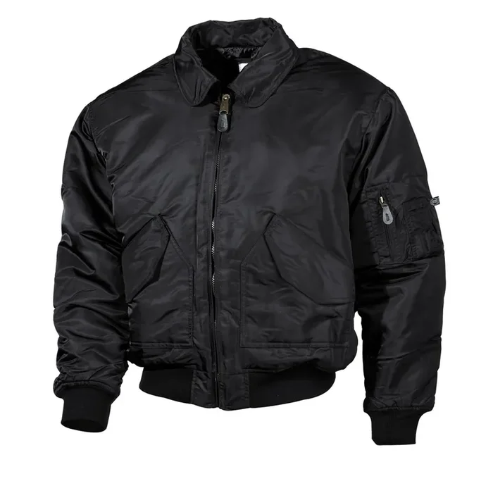 US CWU Pilotenjacke schwarz (Grösse L)