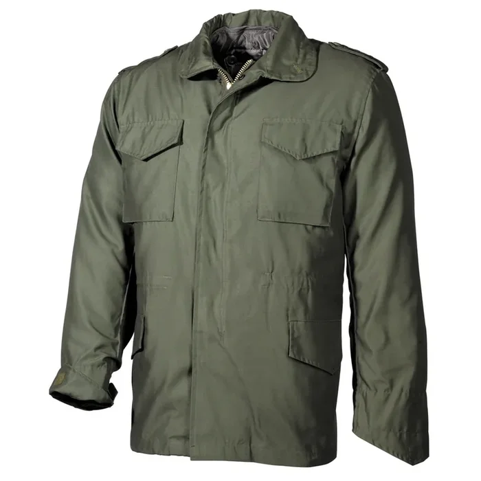 US Feldjacke ‘M65‘ – mit Zweitfutter (Farbe Schwarz, Grösse M)