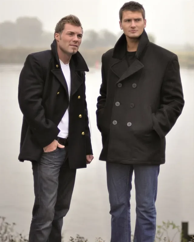 US Navy Pea Coat Tuch