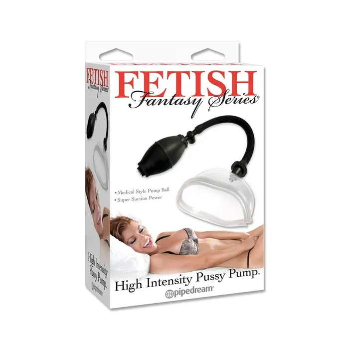 Vagina-Saugschale mit Ballpumpe – Transparent