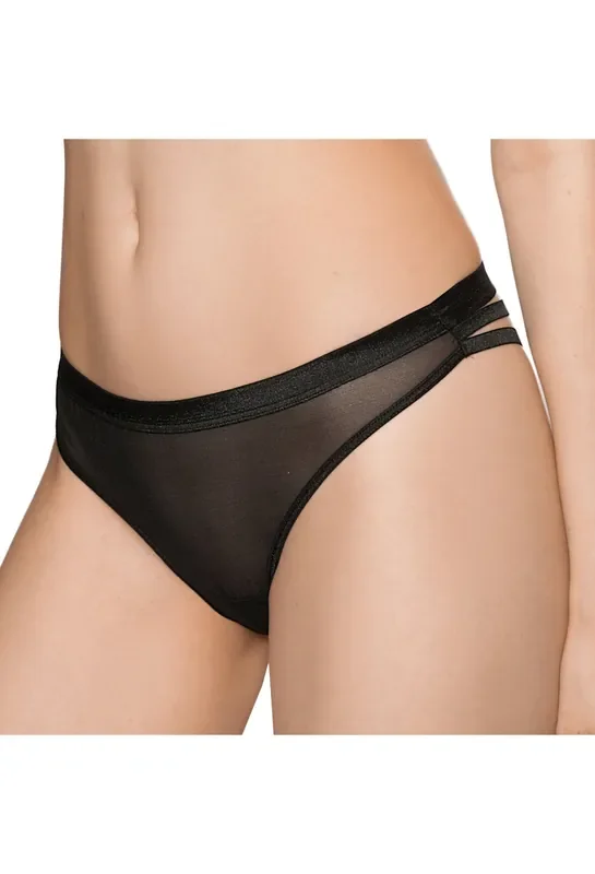 Verführerischer Tanga in schwarz