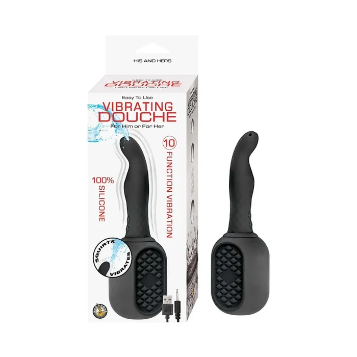 Vibrating Douche for Him or Her – 10 Function