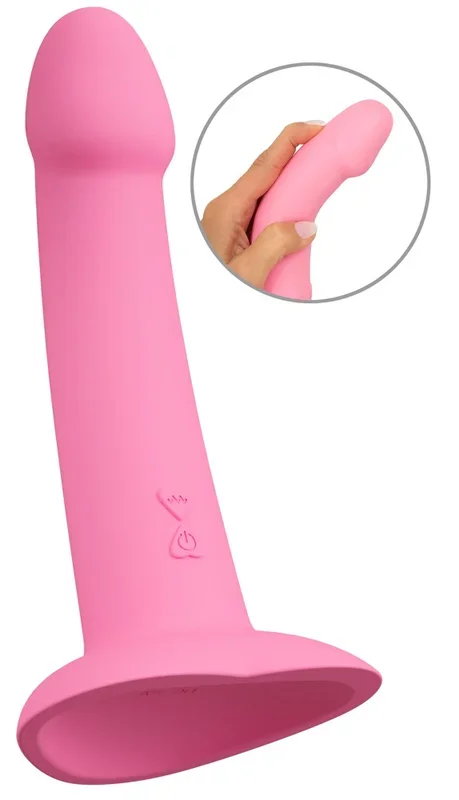 Vibrator „Heart Guy Pink“ mit herzförmigem Saugfuß You2Toys