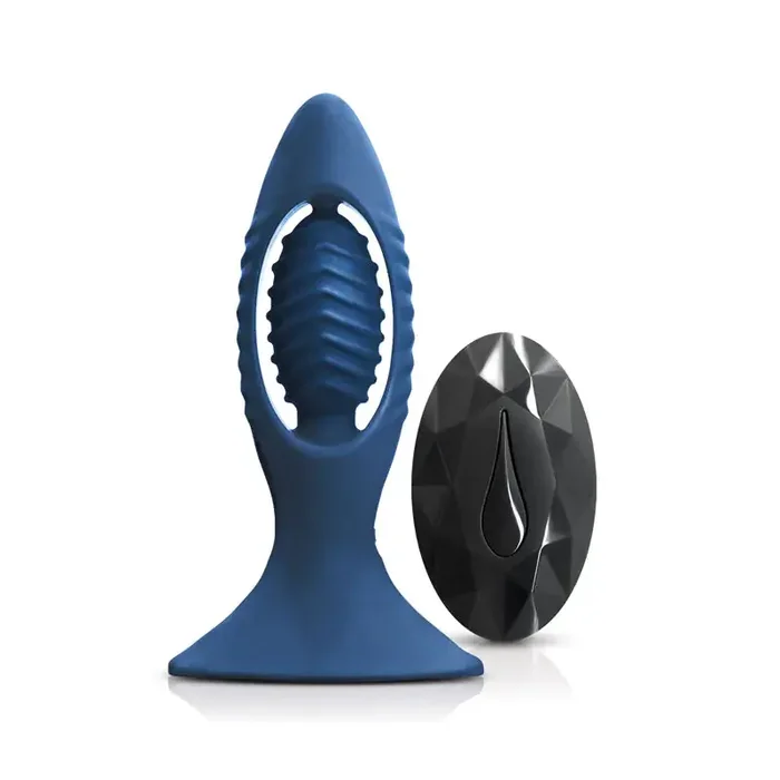 Vibrierender Analplug mit freiliegendem Bullet