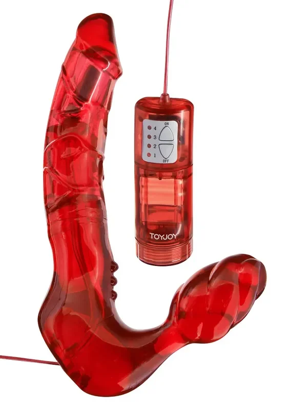 Vibrierender Doppeldildo mit Lustei