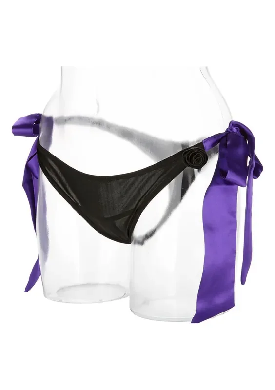 Vibrierender String in Schwarz