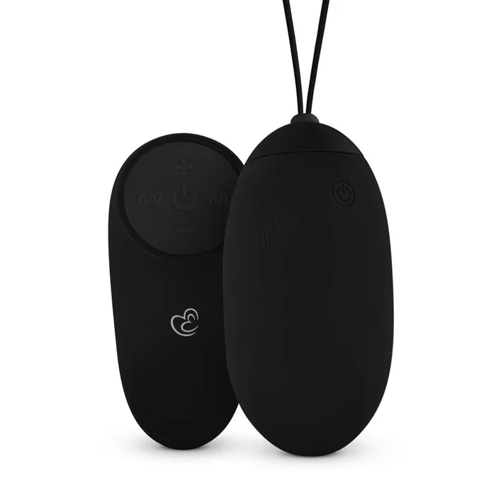 Vibro-Ei EasyToys mit Fernbedienung XL, Schwarz