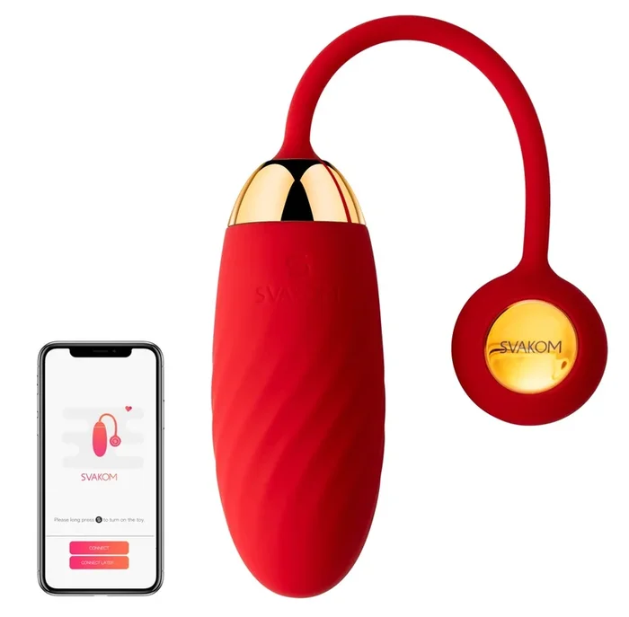 Vibro-Ei „Ella Neo“, 60 g, 11 Vibrationsmodi per App oder am Toy SVAKOM