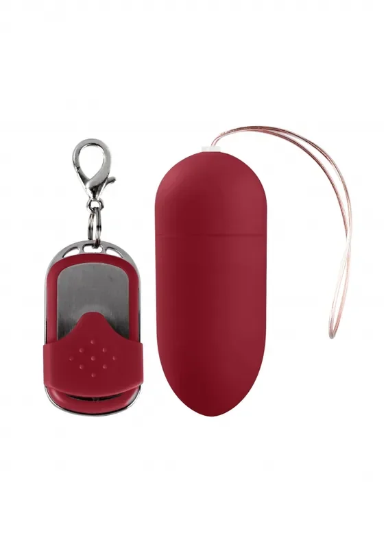 Vibro-Ei mit Fernbedienung – rot