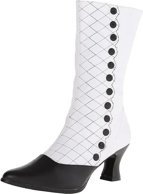 Victorian-123 (High Heel Größe 12 – Gr. 42, Farbe Weiss)